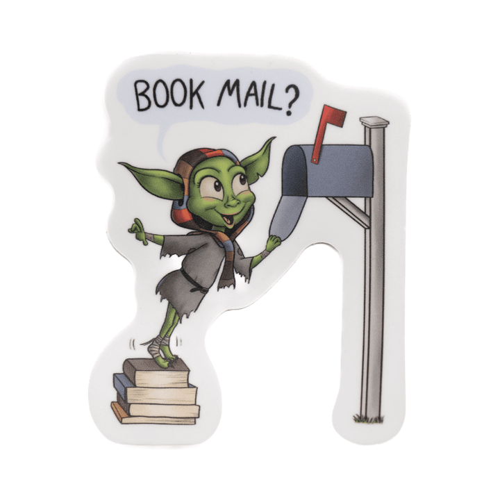 Book Goblin - Vinyl 9-Sticker Pack