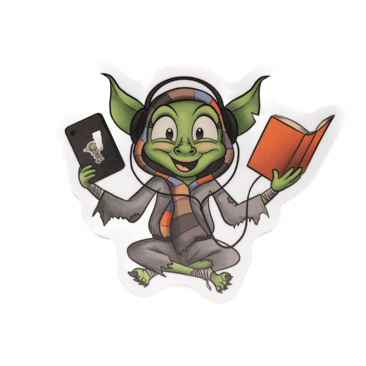 Book Goblin - Vinyl 9-Sticker Pack