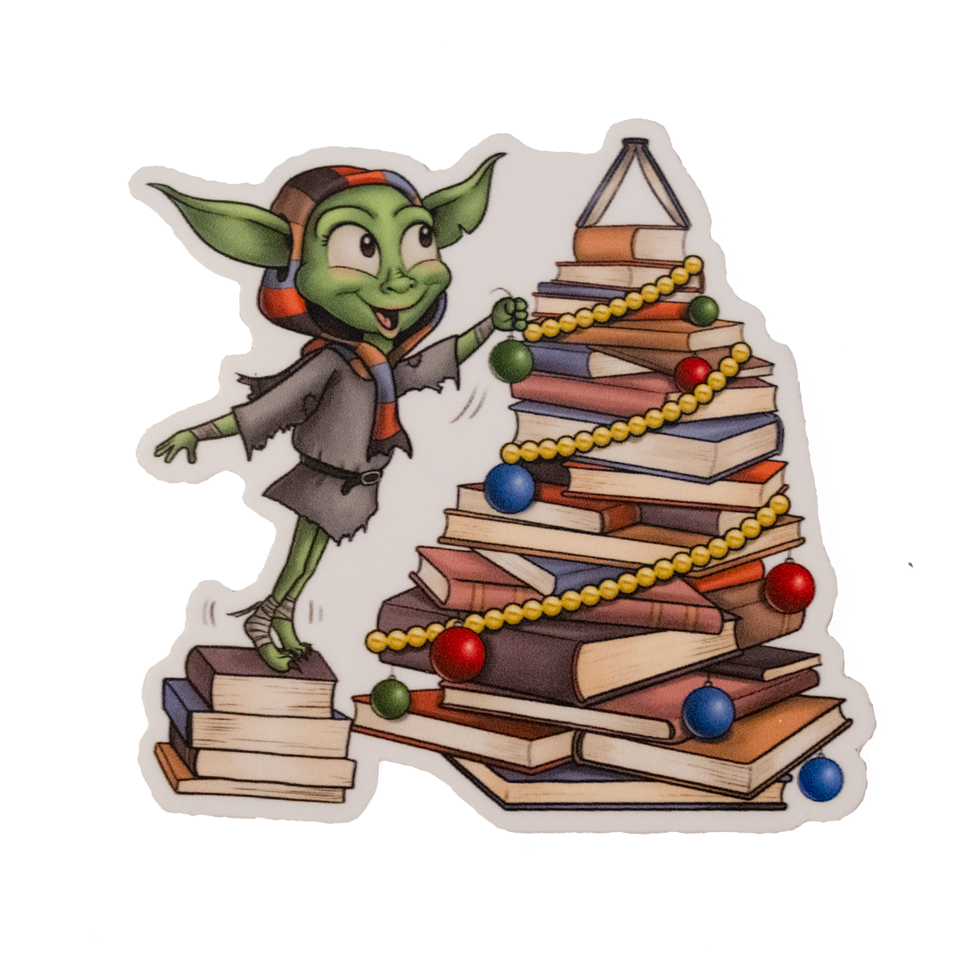 Book Goblin® - Vinyl 14-Sticker Pack