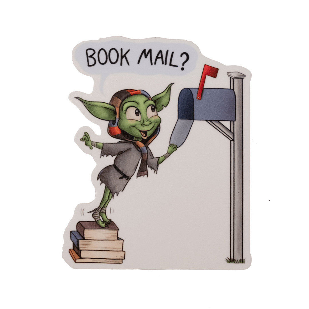 Book Goblin® - Vinyl 14-Sticker Pack
