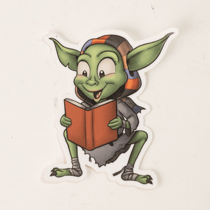 Book Goblin® - Vinyl 13-Sticker Pack