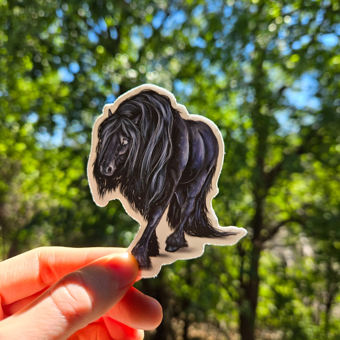 Lleuad the Kelpie - Vinyl Sticker