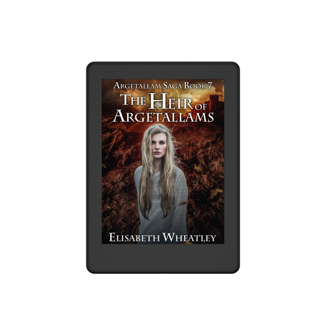 eBook mockup of The Heir of Argetallams