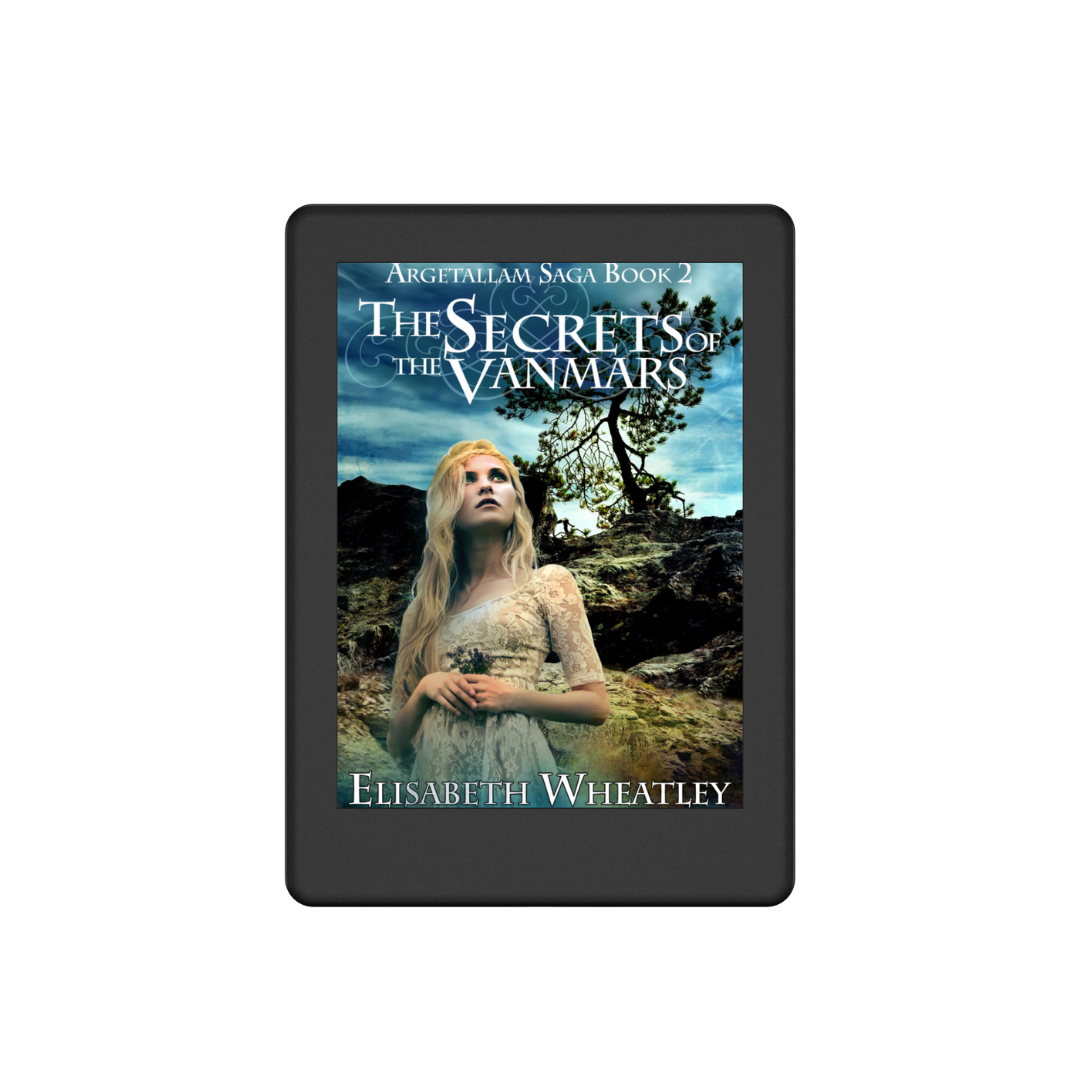 eBook mockup of The Secrets of the Vanmars