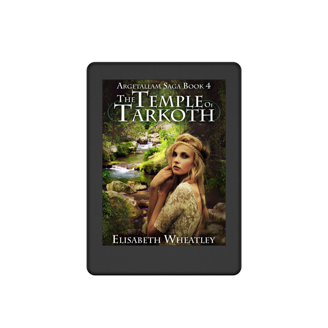 eBook mockup of The Temple of Tarkoth